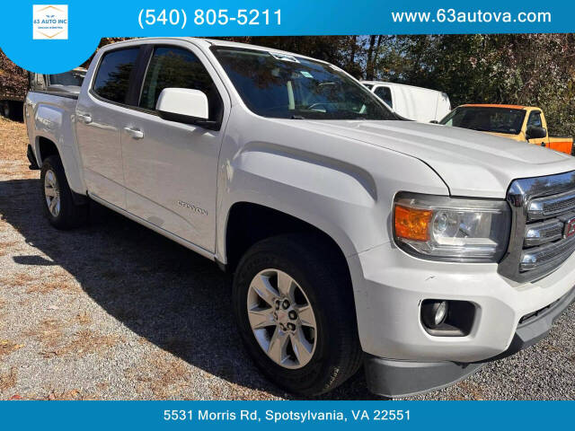 2015 GMC Canyon for sale at 63 Auto Inc in Spotsylvania, VA