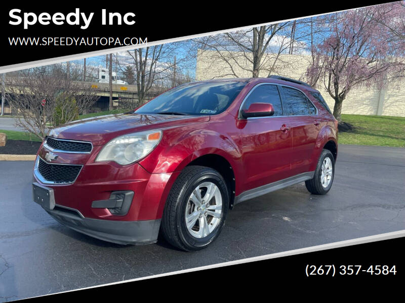 2012 Chevrolet Equinox for sale at WhetStone Motors in Bensalem PA