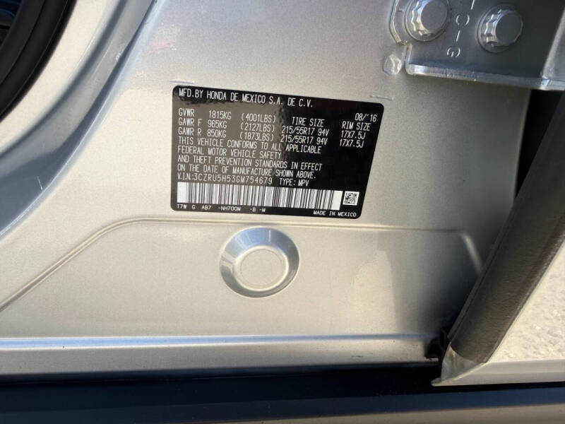 2016 Honda HR-V EX