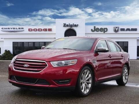 2017 Ford Taurus for sale at Zeigler Ford of Plainwell- Jeff Bishop in Plainwell MI