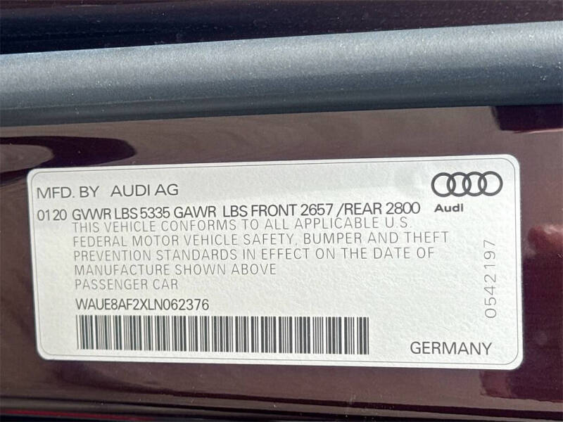 2020 Audi A6 quattro Premium Plus 45 TFSI