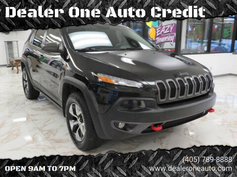2015 Jeep Cherokee for sale at Dealer One Auto Credit in Oklahoma City OK