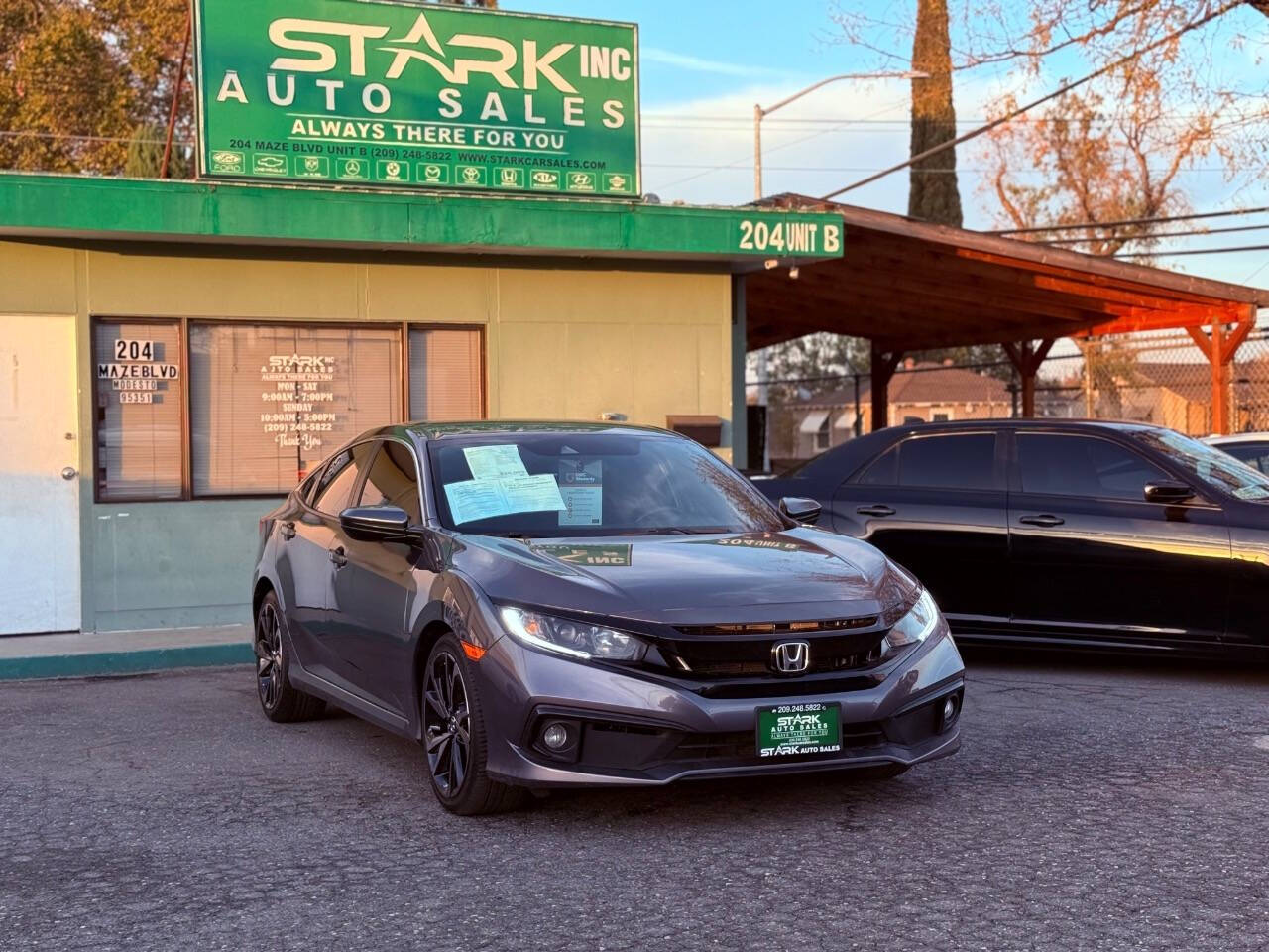 2020 Honda Civic for sale at STARK AUTO SALES INC in Modesto, CA