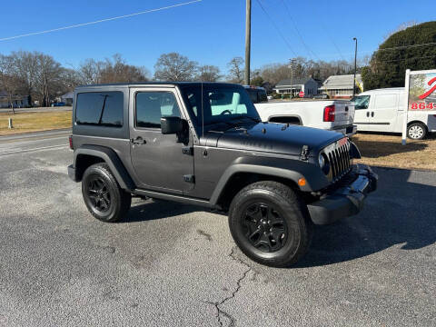 2018 Jeep Wrangler JK for sale at Madden Motors LLC in Iva SC