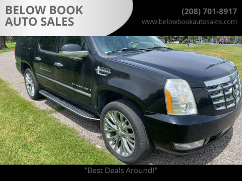2007 Cadillac Escalade ESV for sale at BELOW BOOK AUTO SALES in Idaho Falls ID