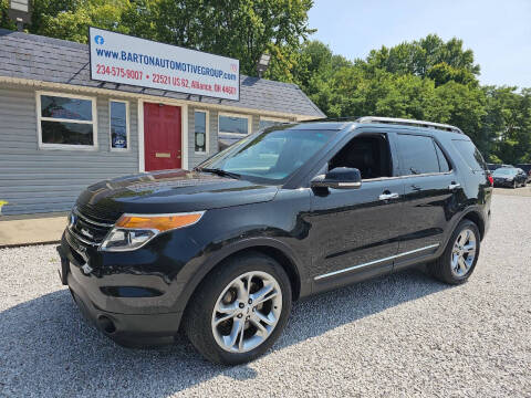 2015 Ford Explorer for sale at BARTON AUTOMOTIVE GROUP LLC in Alliance OH