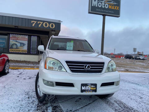 2007 Lexus GX 470 for sale at MotoMaxx in Spring Lake Park MN