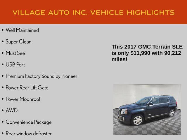 2017 GMC Terrain SLE-2