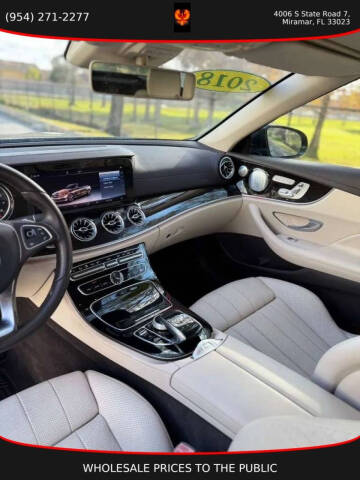2018 Mercedes-Benz E-Class E 400