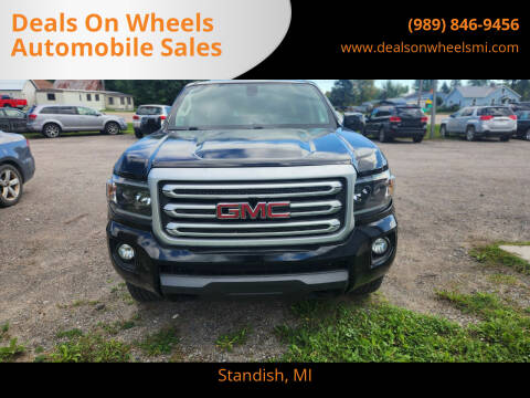 2015 GMC Canyon for sale at Deals On Wheels Automobile Sales in Standish MI