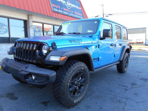 2022 Jeep Wrangler Unlimited for sale at Super Sports & Imports in Jonesville NC