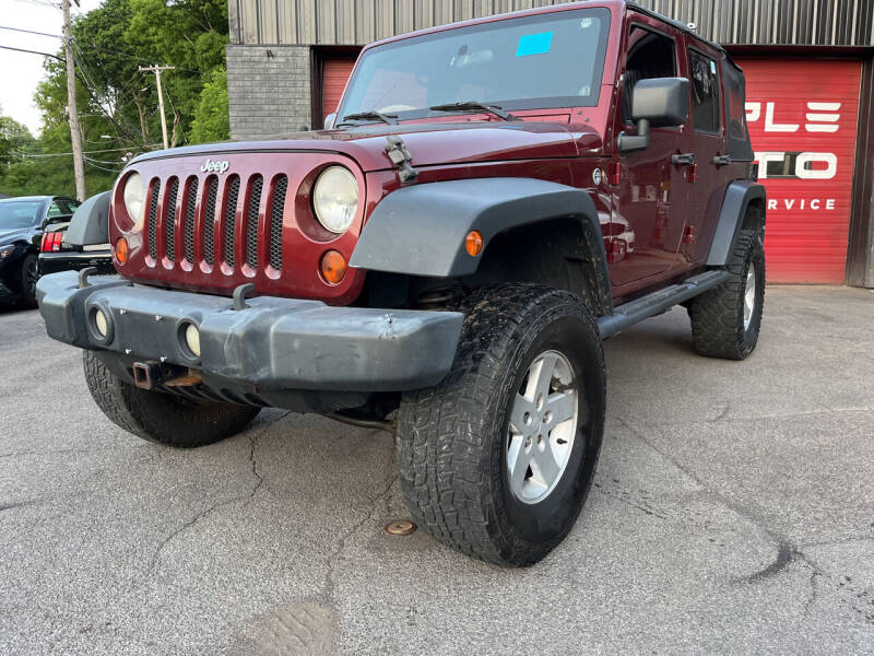 2009 Jeep Wrangler Unlimited for sale at Apple Auto Sales Inc in Camillus NY