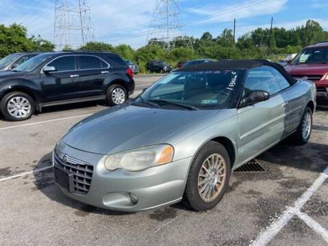 2005 Chrysler Sebring for sale at Jeffrey's Auto World Llc in Rockledge PA