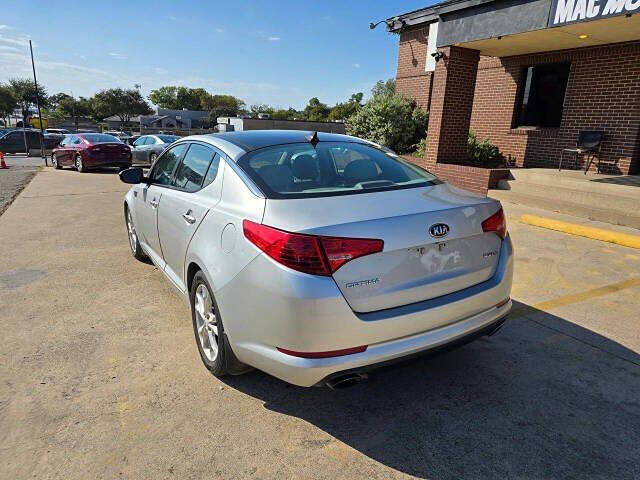 2013 Kia Optima for sale at Mac Motors in Arlington, TX