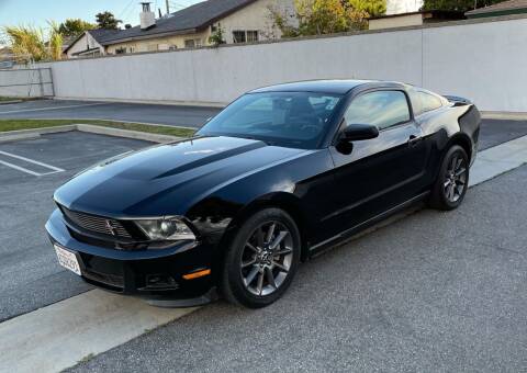 2012 Ford Mustang for sale at AVISION AUTO in El Monte CA
