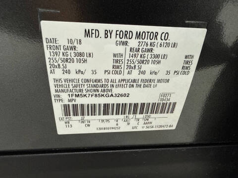 2019 Ford Explorer Limited