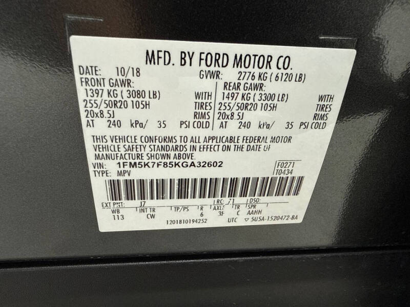 2019 Ford Explorer Limited