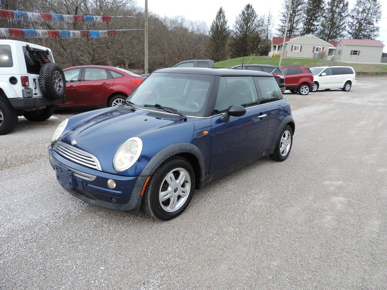 Dk. Blue 2004 MINI Cooper Base 2dr Hatchback 2