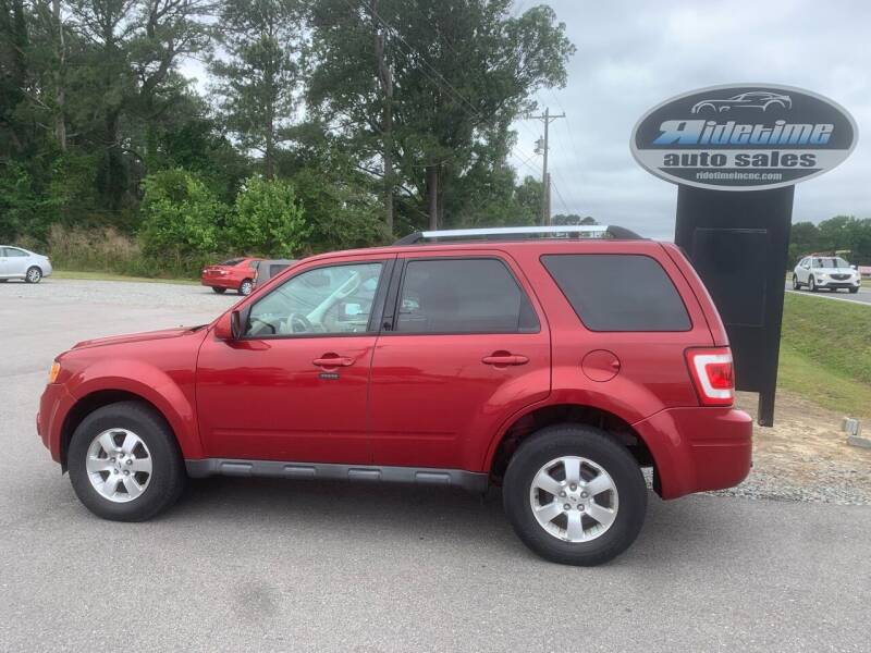 2010 Ford Escape for sale at Ride Time Inc in Princeton NC