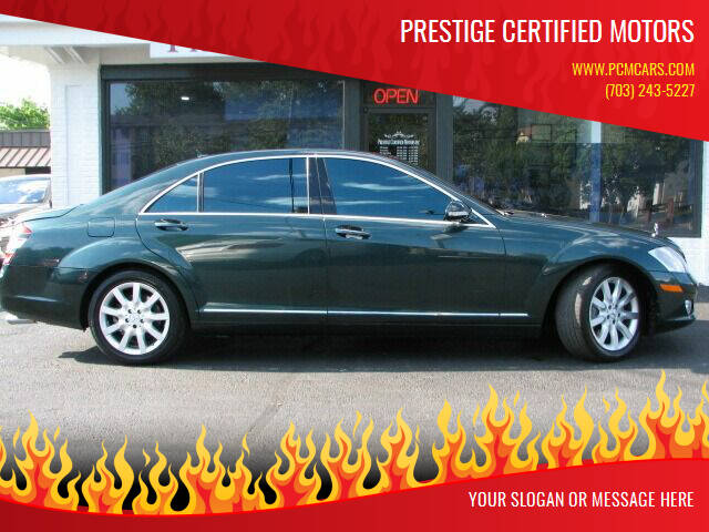 2007 Mercedes-Benz S-Class for sale at Prestige Certified Motors in Falls Church VA