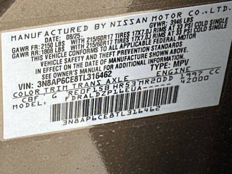 2026 Nissan Kicks SV