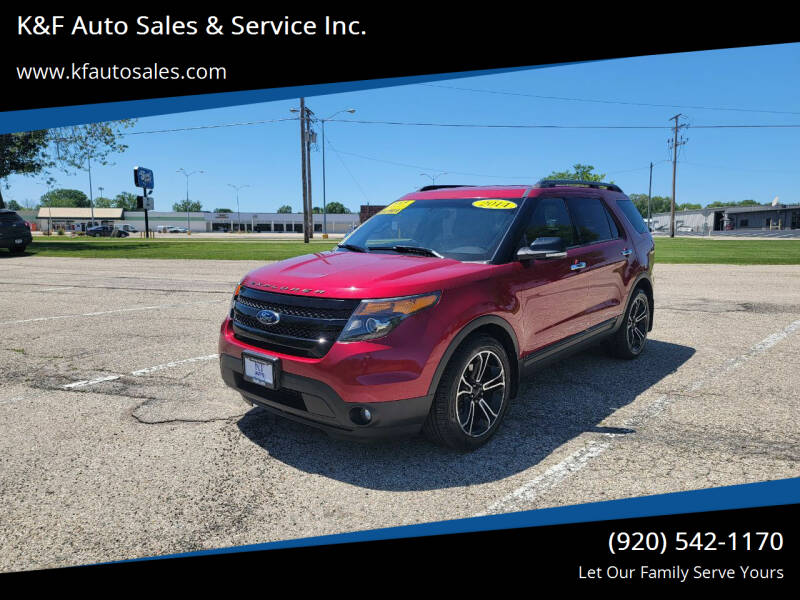 2014 Ford Explorer for sale at K&F Auto Sales & Service Inc. in Fort Atkinson WI