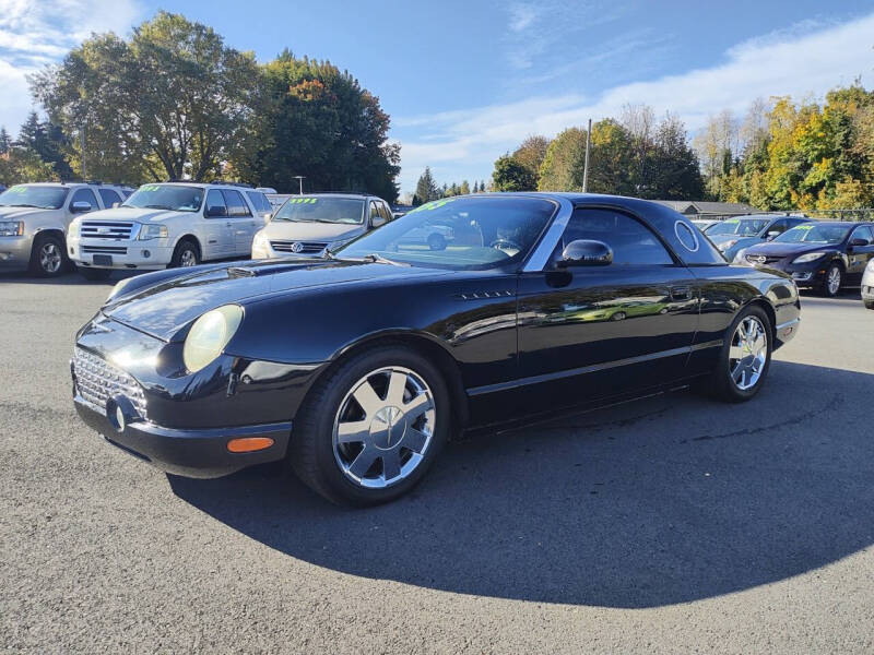 2002 Ford Thunderbird for sale at Redline Auto Sales in Vancouver WA