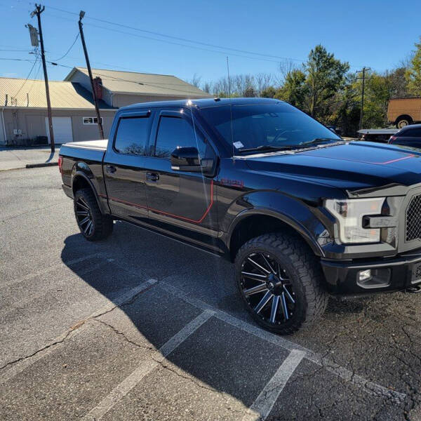 Used 2017 Ford F-150 Lariat with VIN 1FTEW1EF7HFA03896 for sale in Lancaster, SC