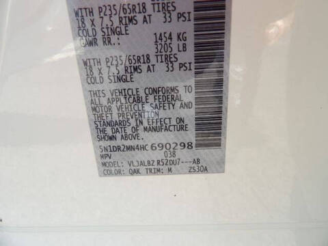 2017 Nissan Pathfinder S