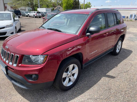 2016 Jeep Compass for sale at CHRISTIAN AUTO SALES in Anoka MN