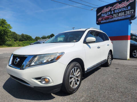 2013 Nissan Pathfinder for sale at Auto Outlet Sales and Rentals in Norfolk VA