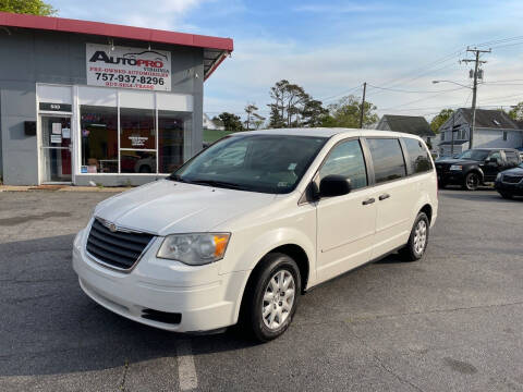 2008 Chrysler Town and Country for sale at AutoPro Virginia LLC in Virginia Beach VA