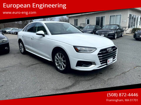 2021 Audi A4 for sale at European Engineering in Framingham MA