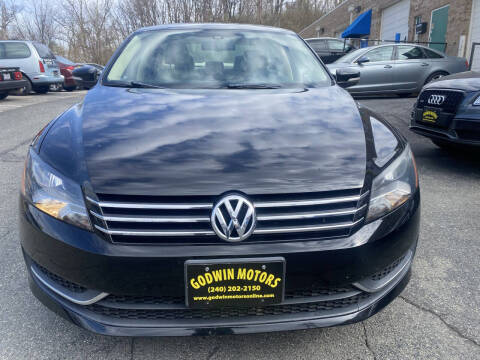 2013 Volkswagen Passat for sale at Godwin Motors inc in Silver Spring MD