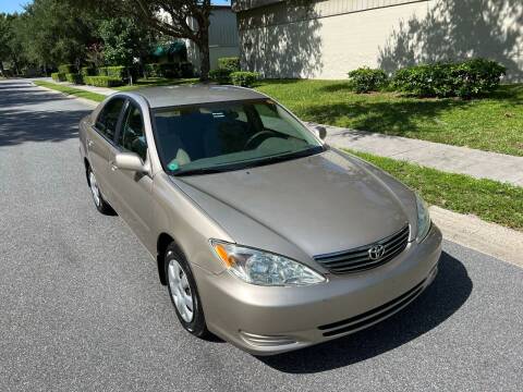 2002 Toyota Camry for sale at Presidents Cars LLC in Orlando FL