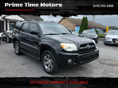 2008 Toyota 4Runner for sale at Prime Time Motors in Marietta GA