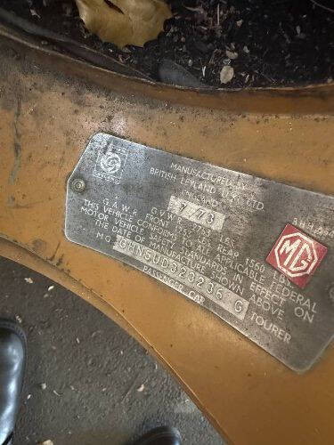 1973 MG Midget