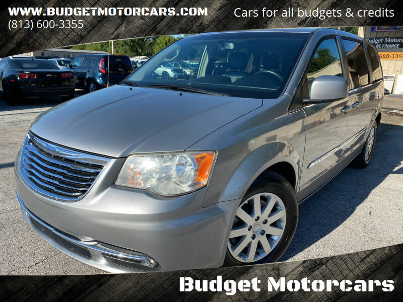 2014 Chrysler Town and Country for sale at Budget Motorcars in Tampa FL