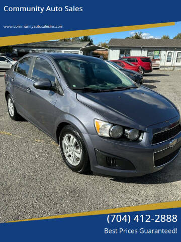 2016 Chevrolet Sonic for sale at Community Auto Sales in Gastonia NC