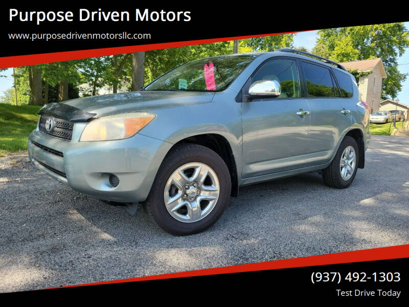 2008 Toyota RAV4 for sale at Purpose Driven Motors in Sidney OH