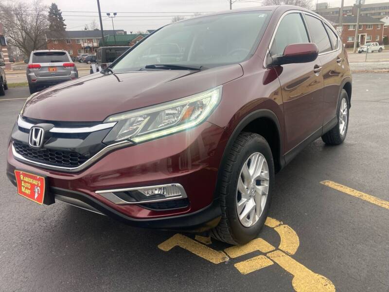 2016 Honda CR-V for sale at RABIDEAU'S AUTO MART in Green Bay WI