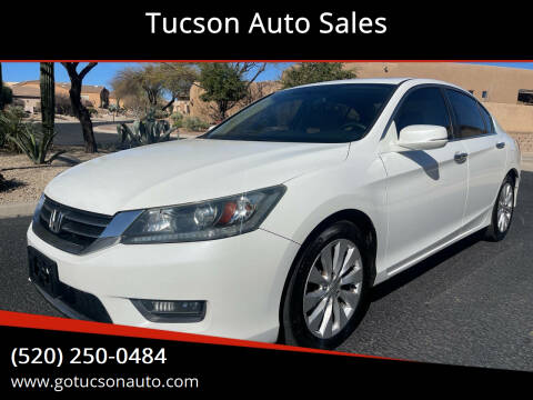 2014 Honda Accord for sale at Tucson Auto Sales in Tucson AZ