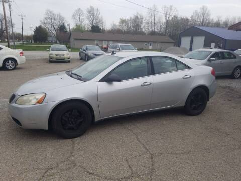 2009 Pontiac G6 for sale at David Shiveley in Mount Orab OH