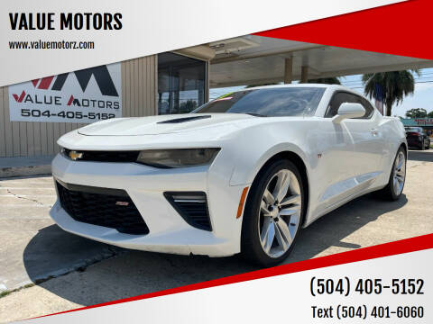 2017 Chevrolet Camaro for sale at VALUE MOTORS in Kenner LA