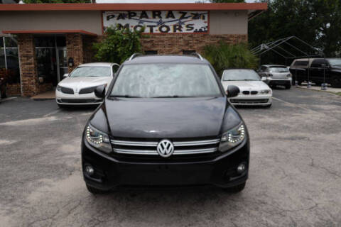 2016 Volkswagen Tiguan for sale at Paparazzi Motors in North Fort Myers FL