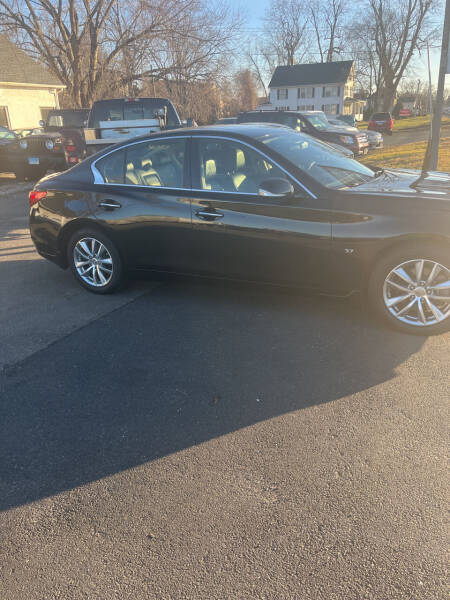 2014 Infiniti Q50 for sale at East Windsor Auto in East Windsor CT