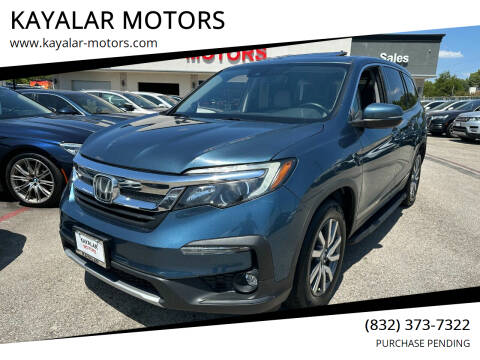 2019 Honda Pilot for sale at KAYALAR MOTORS in Houston TX