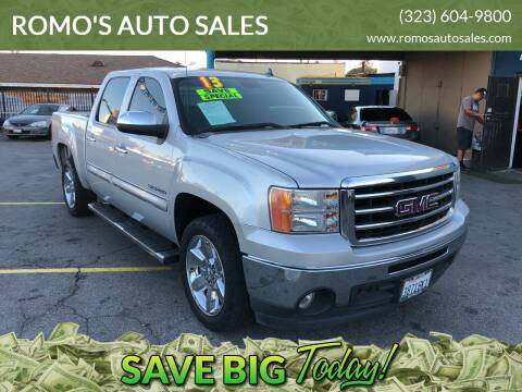 2013 GMC Sierra 1500 for sale at ROMO'S AUTO SALES in Los Angeles CA