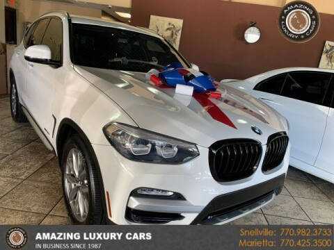 2018 BMW X3 for sale at Amazing Luxury Cars in Snellville GA