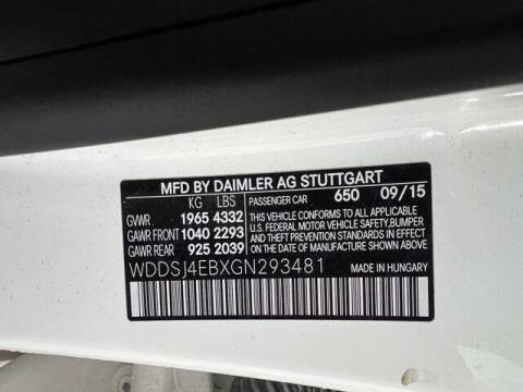 2016 Mercedes-Benz CLA CLA 250